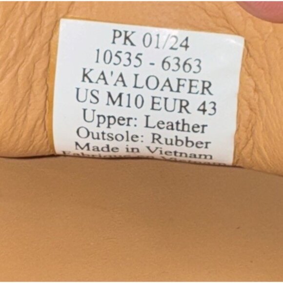 OluKai Ka'a Mens Casual Suede Slip On Driving Loafers Shoes Mocs Size 10 Brown - Picture 8 of 8